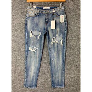 NEW KanCan women's distressed skinny‎ jeans Size 25